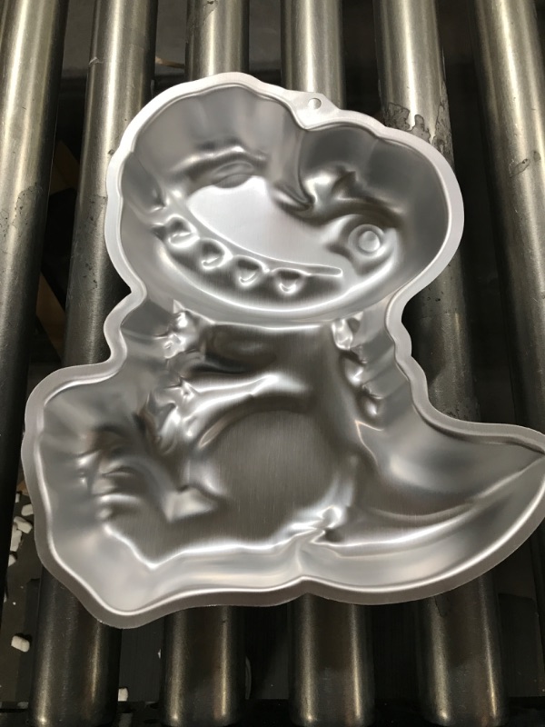 Photo 2 of 3D Dinosaur Baking Pan Aluminum Cake Mold DIY Birthday Cake Mould Kitchen Supplies
