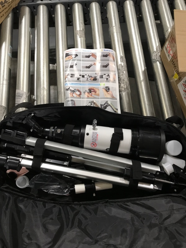 Photo 1 of Gskyer Telescope, 70mm Aperture 400mm AZ Mount Astronomical Refracting Telescope for Kids Beginners - Travel Telescope with Carry Bag, Phone Adapter and Wireless Remote