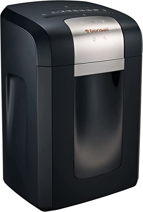 Photo 1 of BONSAII - CROSS CUT - 14 SHEET - PAPER SHREDDER - BLACK - 