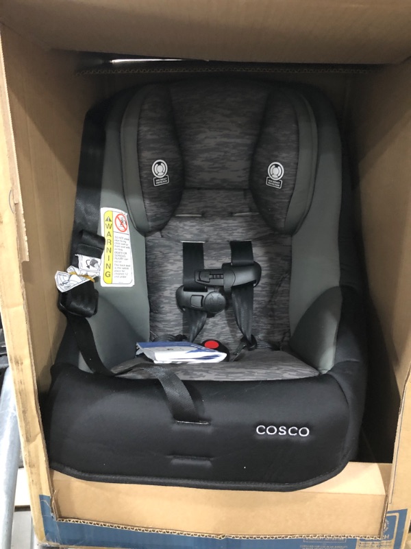 Photo 2 of Cosco Mighty Fit 65 DX Convertible Car Seat (Heather Onyx Gray)