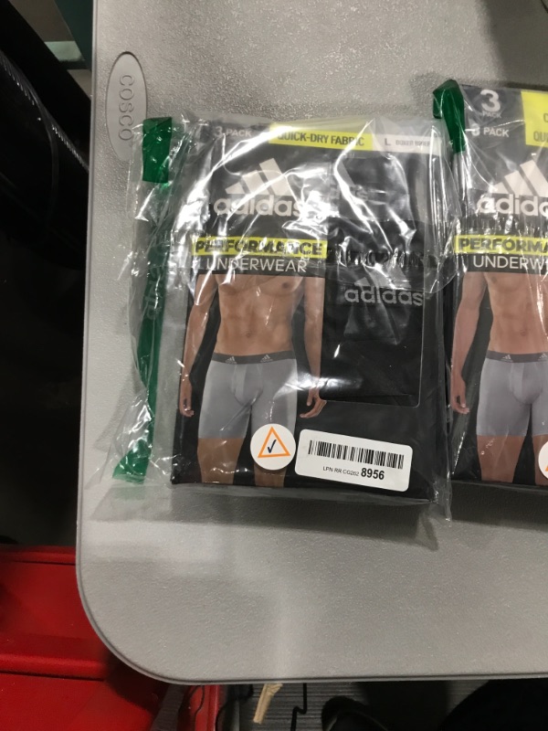 Photo 2 of adidas Men's Performance Boxer Brief Underwear (3-Pack)