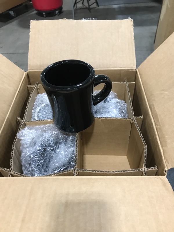 Photo 1 of 4 BLACK MUGS 