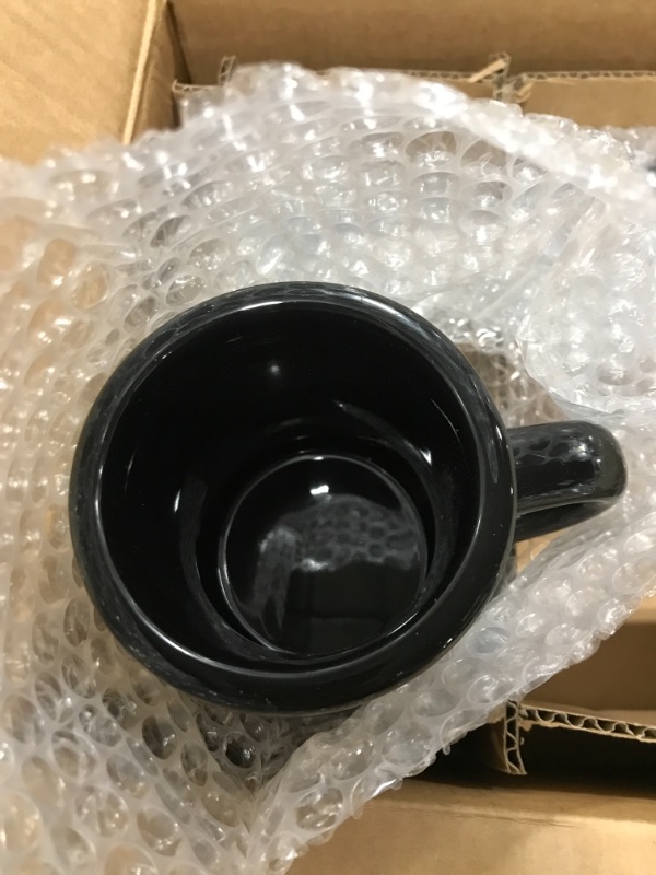 Photo 2 of 4 BLACK MUGS 