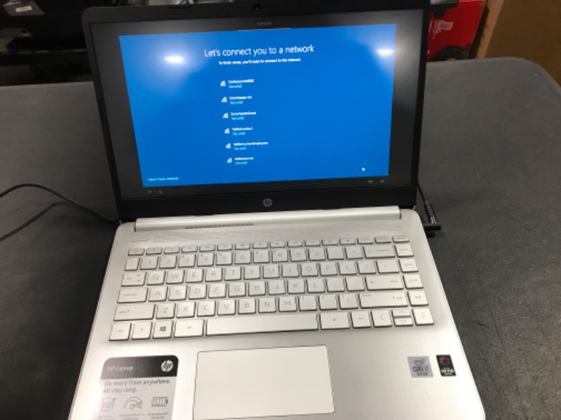 Photo 2 of HP 14" 14-dq1055cl Laptop 10th Gen i7-1065G7 14" 1080p 1920x1080-non Touch 12GB RAM 512GB SSD Camera Backlit Keyboard WiFi +Bluetooth Windows 10
