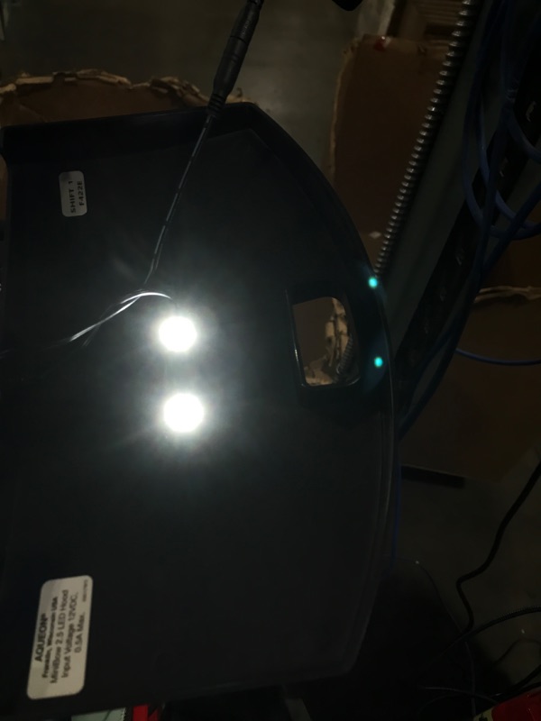 Photo 1 of Aqueon LED MiniBow Kit with SmartClean Technology 2.5 Gallon Black