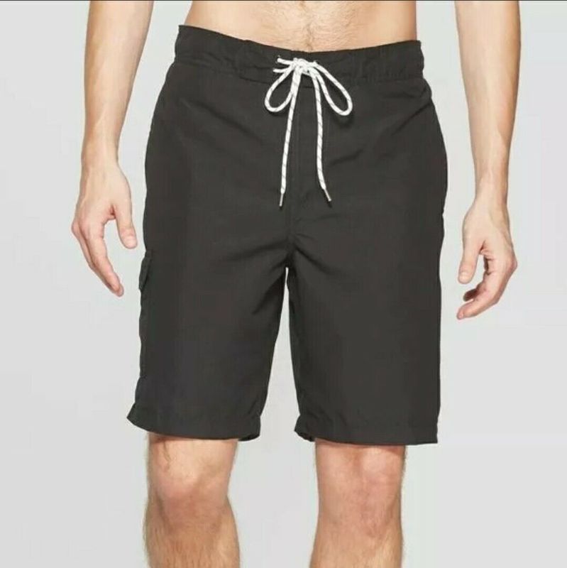 Photo 1 of Goodfellow & Co Men's 9" Swim Trunks Board Short Black Various Size XXL
