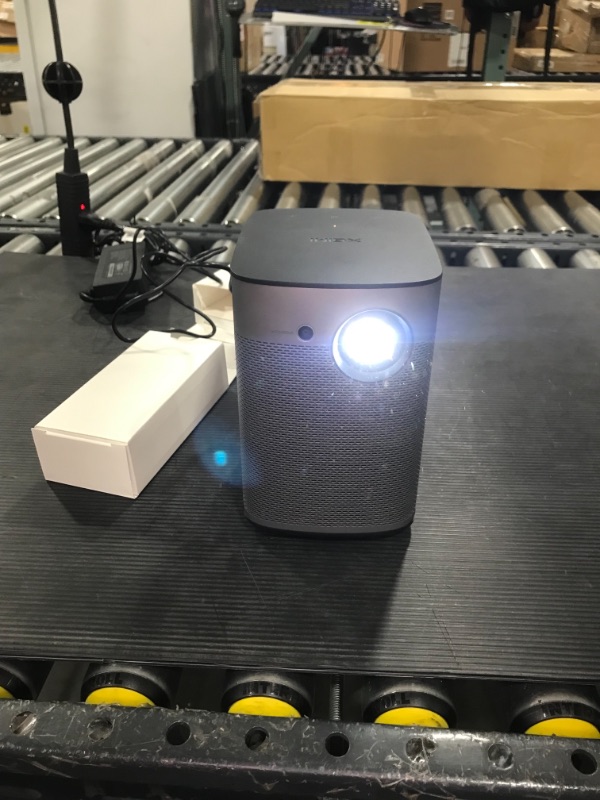 Photo 1 of XGIMI Halo True 1080p Full HD Portable Projector Android TV 9.0 5000+ Native Apps Harman/Kardon Speakers 800 ANSI Lumen 4-Hour V