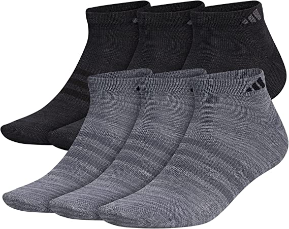 Photo 1 of adidas Men's Superlite Low Cut Socks (6-pair)
