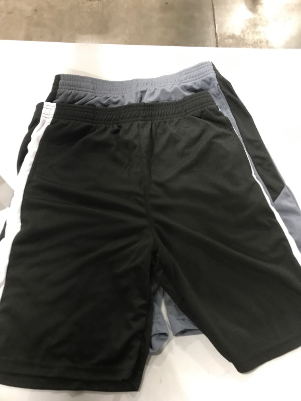 Photo 1 of 2 PACK  YOUTH BASKETBALL SHORTS 
SIZE XL
