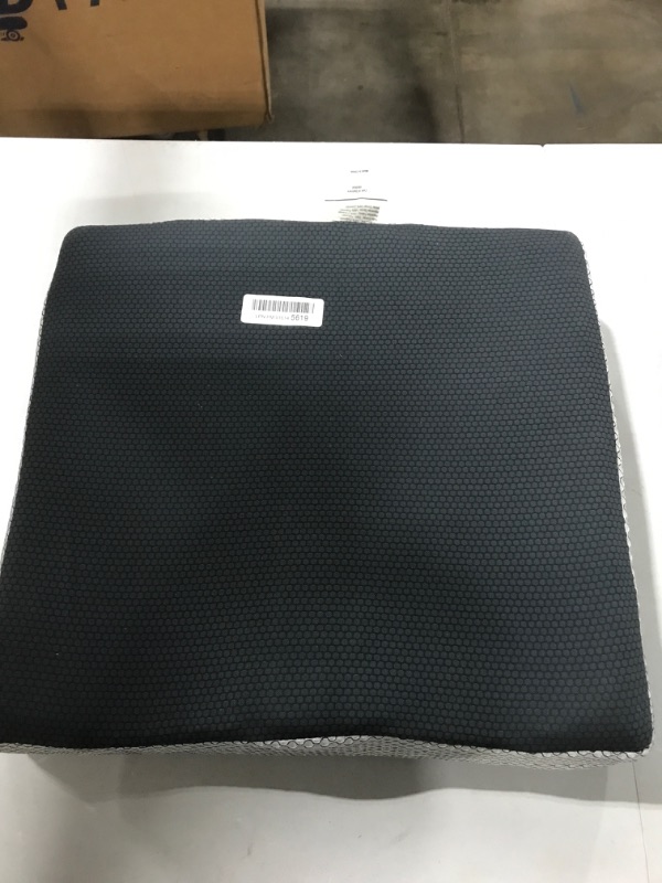 Photo 2 of 4 Inch Extra Thick Seat Cushion, Dual Layer Memory Foam Chair Cushions, Comfort Seat Cushions for Office Chair, Butt Back Pain Sciatica Coccyx Relief, Strong Support & Sit Longer Not Tired Black