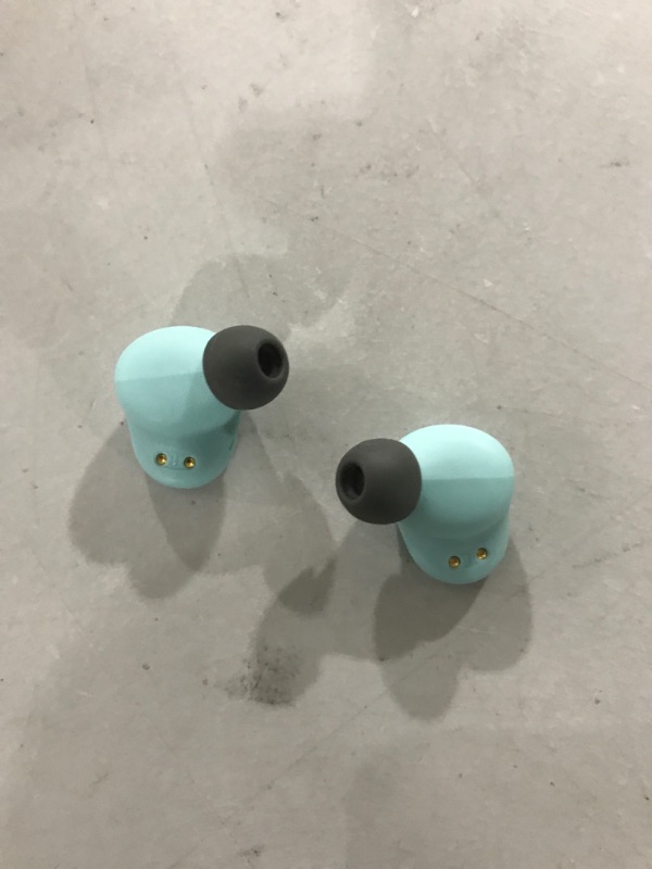 Photo 4 of Skullcandy Sesh Evo True Wireless In-Ear Bluetooth Earbuds Compatible with iPhone and Android / Charging Case and Microphone / Great for Gym, Sports, and Gaming IP55 Water Dust Resistant - Blue
*CHARGER NOT INCLUDED*