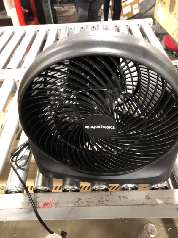 Photo 2 of Amazon Basics 3 Speed Small Room Air Circulator Fan, 11-Inch 11-Inch Air Circulator Fan