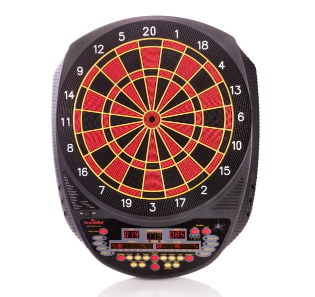 Photo 1 of Arachnid Inter-Active 6000 Tournament-Size Electronic Dartboard Features 27 Games with 123 Variations for up to 8 Players
