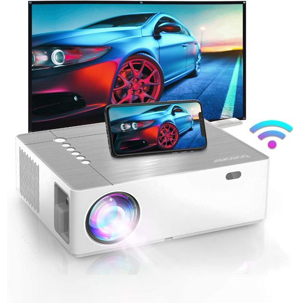 Photo 1 of 1080P Movie Projectors Home Theater, 4K Support Ultra HD Video Projectors Home Cinema 