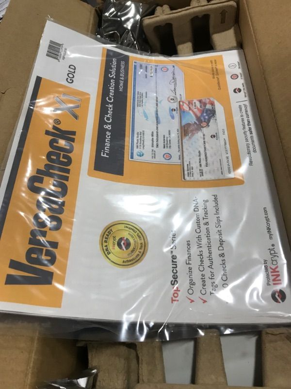 Photo 4 of VersaCheck HP DeskJet 3755 MX MICR Check Printer and VersaCheck Gold Check Printing Software Bundle, (3755MX)