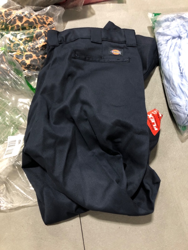 Photo 1 of 34 x 32 dark blue pants 