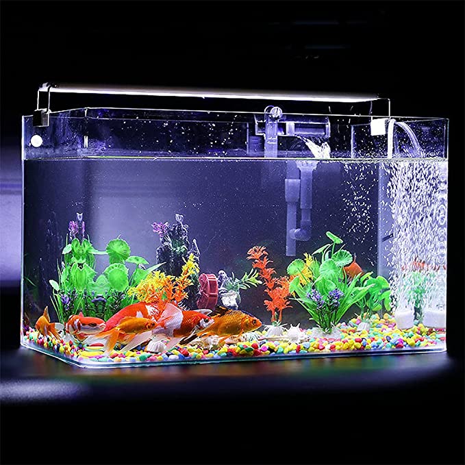 Photo 1 of 16 Gallon Aquarium Fish Tank,Rimless Aquarium Tank?23.6" L × 13.8" H × 11.8" W
