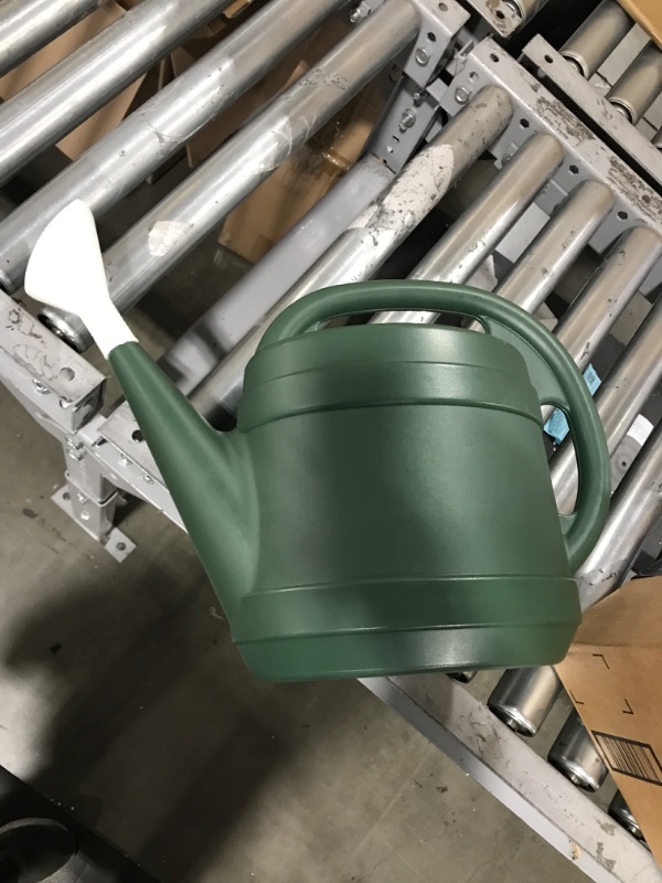Photo 2 of 2 Gallon Plant Watering Can - Large Plastic Garden Water Pot for Indoor Outdoor Plants Flowers by The HC Companies Green