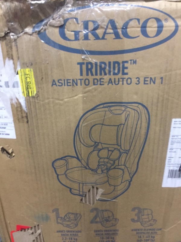 Photo 4 of Graco TriRide 3 in 1 Car Seat | 3 Modes of Use from Rear Facing to Highback Booster Car Seat, Cadence