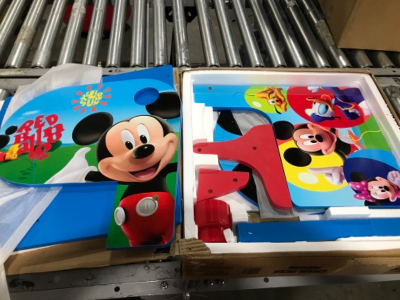 Photo 3 of Delta Children Chair Desk with Storage Bin, Disney Mickey Mouse Mickey Mouse Character 22.83"D x 20.47"W x 23.23"H