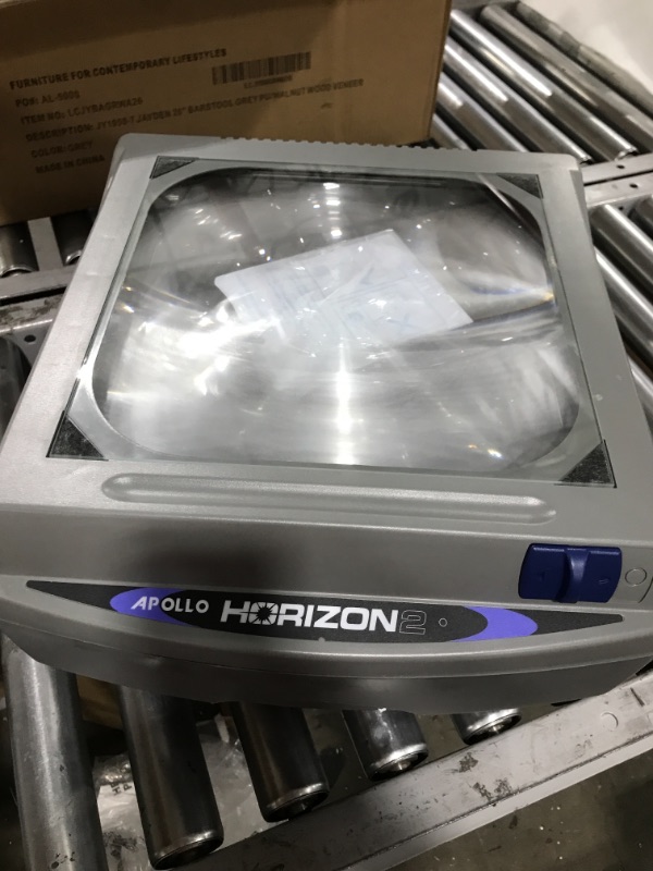 Photo 2 of Apollo Overhead Projector, Horizon 2, 2000 Lumen Output, 10" x 10", Open Head (V16000M)PARTS ONLY!!!