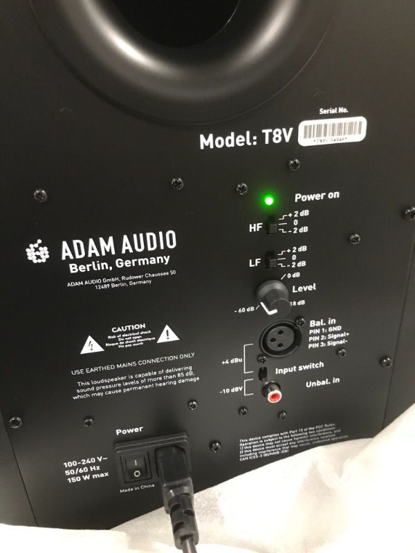 Photo 3 of ADAM Audio T8V Studio Monitor Single