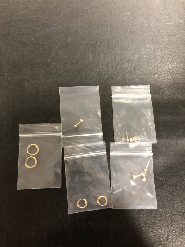 Photo 1 of 5 Sets of Piercing Jewelry