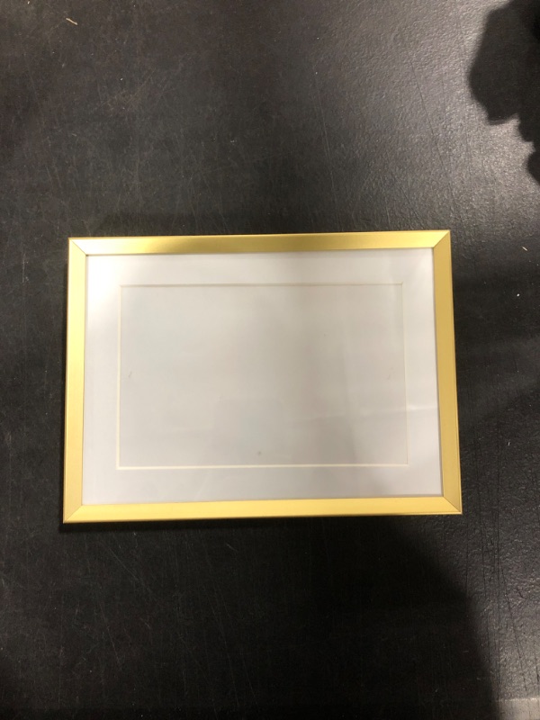 Photo 1 of 5x7 Golden Picture Frame [Standing or Hanging]