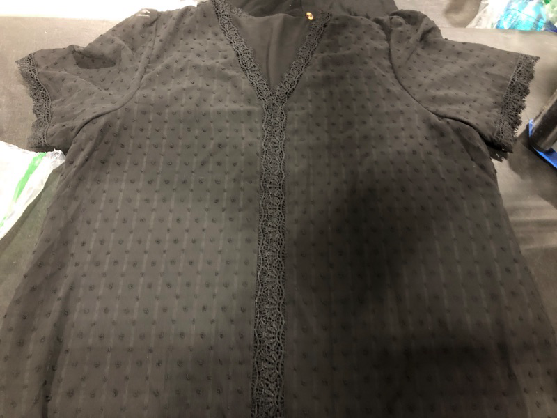 Photo 1 of [Size XL] Ladies Business Casual Blouse- Black