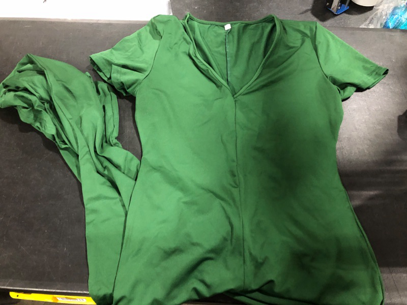 Photo 1 of [Size L] Women's Body Con Jumper- Emerald Green
