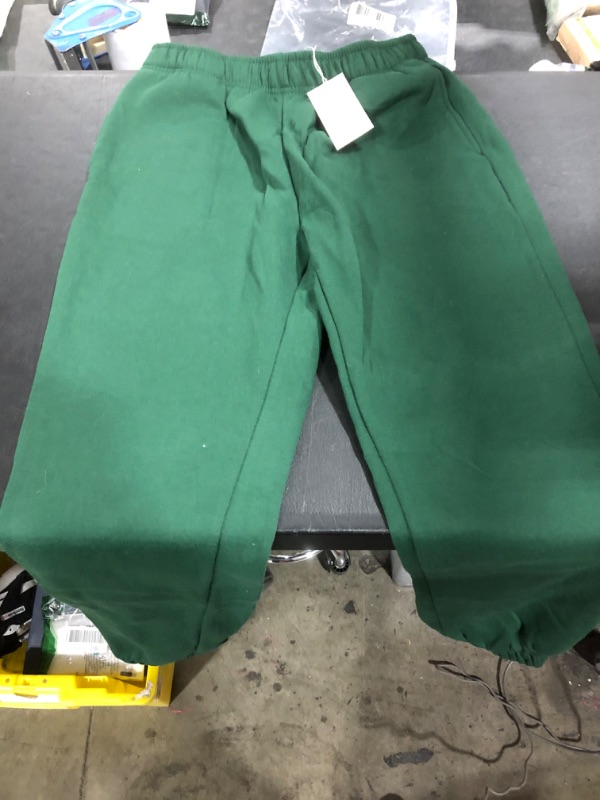 Photo 1 of [Size S] Ladies Emerald Sweat Pants with Pockets