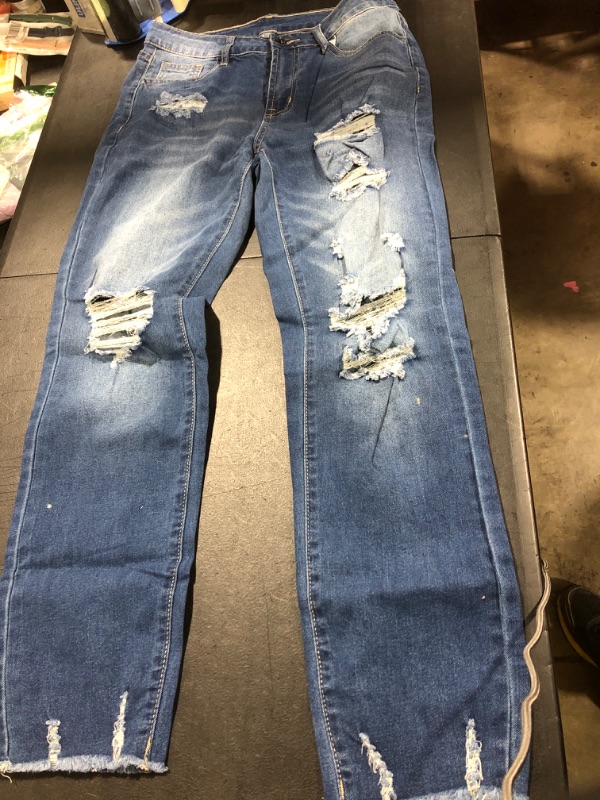 Photo 1 of [Size S] Womens Distressed Jeans