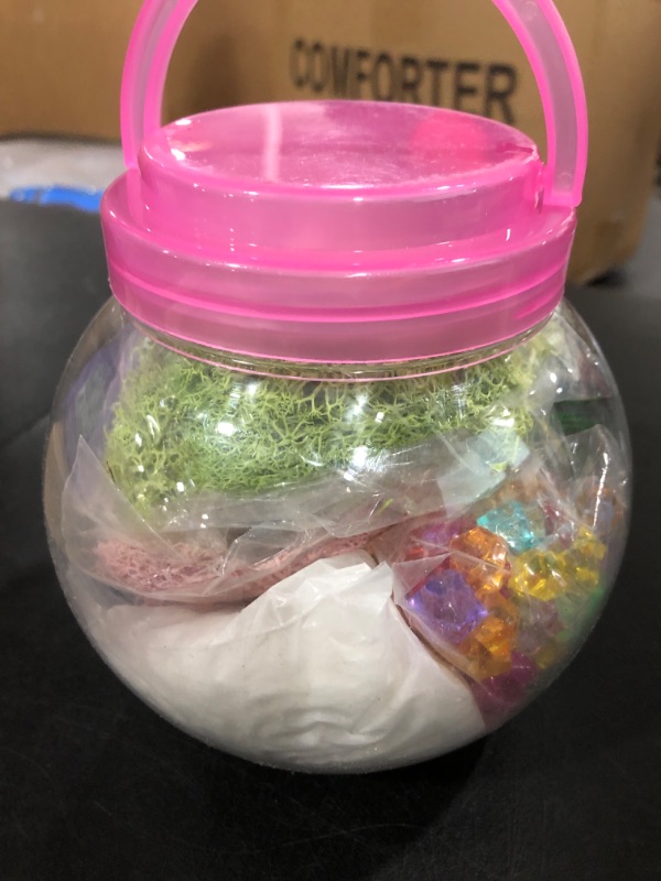 Photo 1 of MINGKIDS Light-up Unicorn Terrarium Kit 