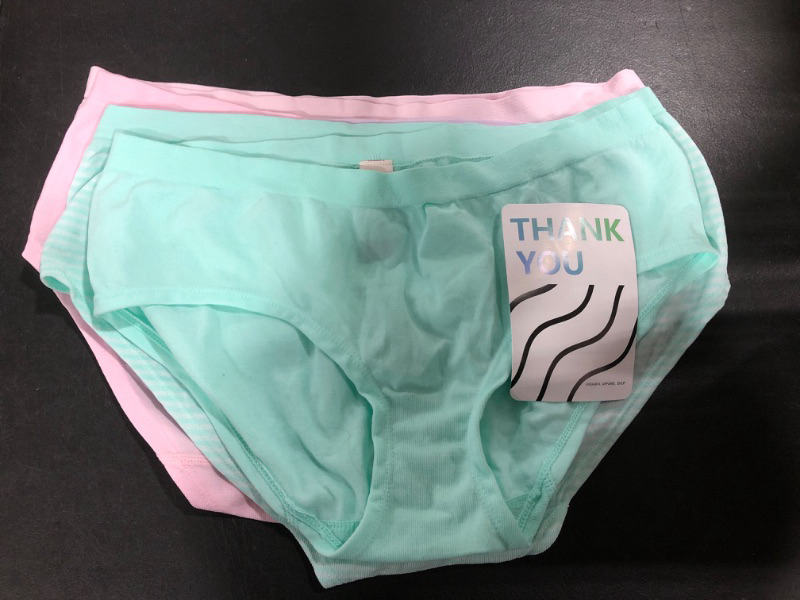 Photo 2 of [Size L] wirarpa Women's High Waisted Cotton Underwear -Sea/Orange/ Slate Rose/ Lilac