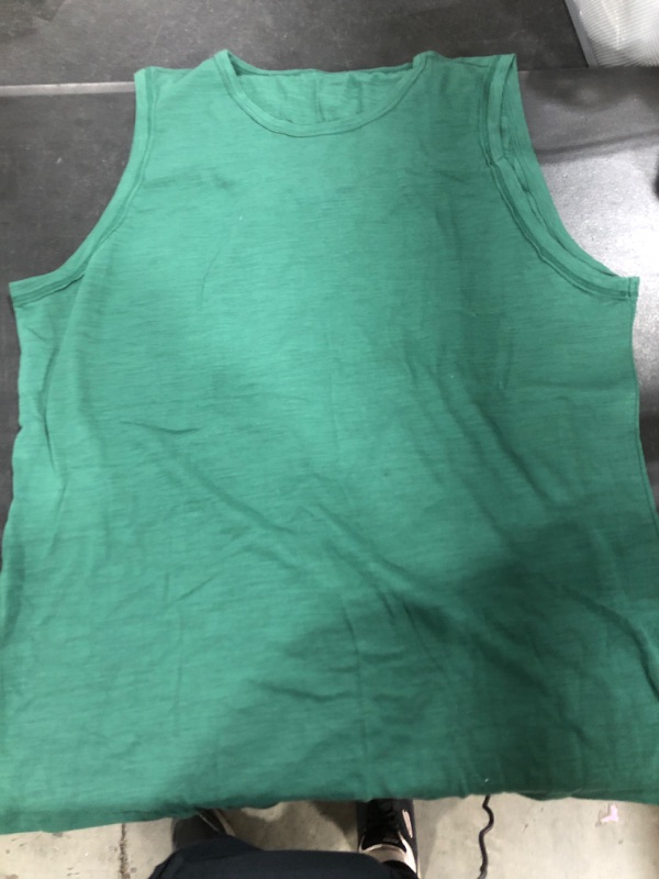 Photo 1 of [Size XL] Ladies Green Tank Top