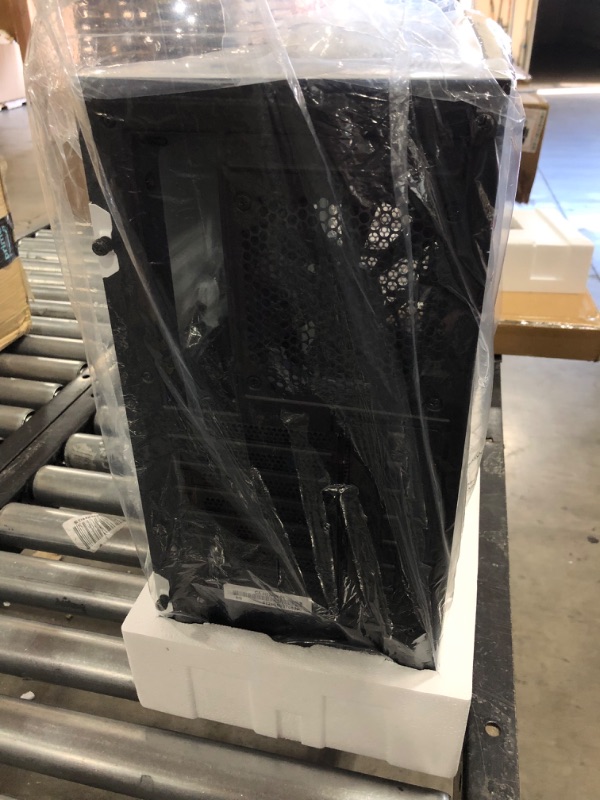 Photo 1 of NZXT H510 Flow - Compact ATX Mid-Tower PC Gaming Case - Perforated Front Panel - Tempered Glass Side Panel - Cable Management System - Water-Cooling Ready - White/Black White H510 Flow Non i-Series Case