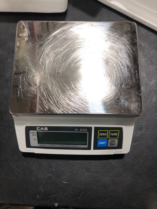 Photo 4 of SW Series Decimal and Fracation Portion Control Bench Scale, 5lb Capacity, 0.002lb Readability