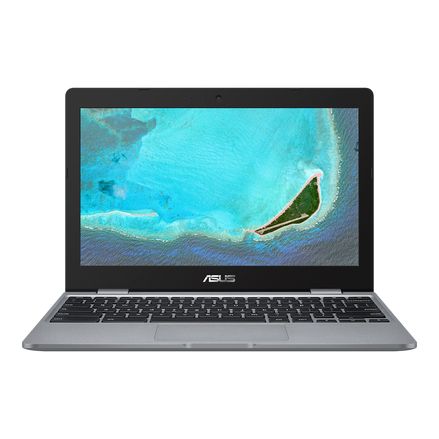 Photo 1 of ASUS Chromebook C223
OS: Chrome OS
CPU: Intel® Celeron® N3350 Processor 1.1 GHz (2M Cache, up to 2.4 GHz, 2 cores)
GPU: Intel® HD Graphics 500
Display: 11.6" HD (1366*768) 16:9, matte, 200nits
Storage: 32GB EMMC
RAM: 4GB LPDDR4 (On Board)