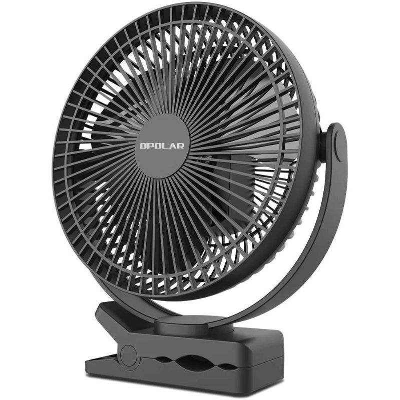 Photo 1 of OPOLAR Clip on Fan | 10000 mAh Rechargeable Battery, 8 inch

