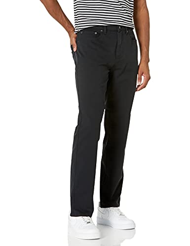 Photo 1 of Amazon Essentials Men's Athletic-Fit 5-Pocket Stretch Twill Pant, Black, 31W X 29L
