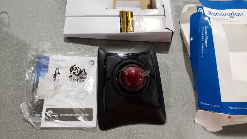 Photo 2 of Kensington Expert Mouse Wireless Trackball Black
