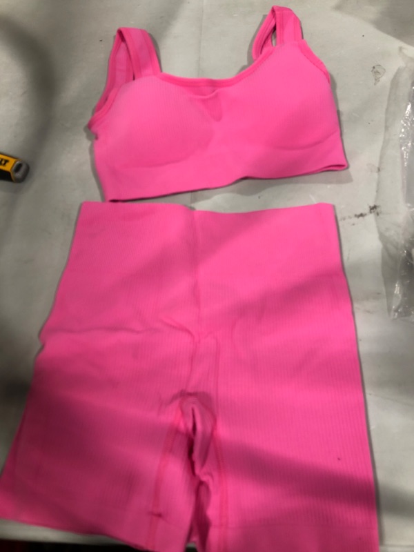 Photo 1 of Size S pink work out outfit 