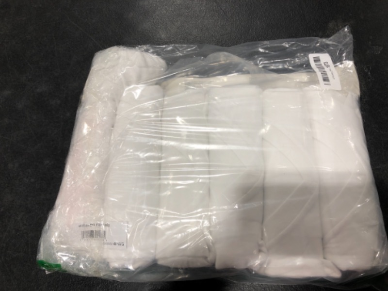 Photo 1 of Amazon Essentials Men's V-Neck T-Shirt, Pack of 6 Large White