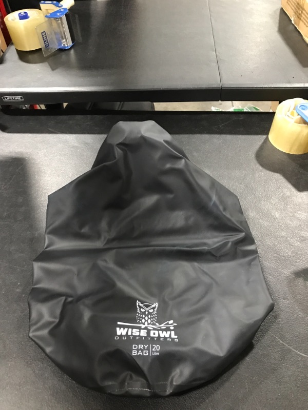 Photo 2 of  Waterproof Dry Bag Backpack - Thick, Durable Water Bag 20L Black