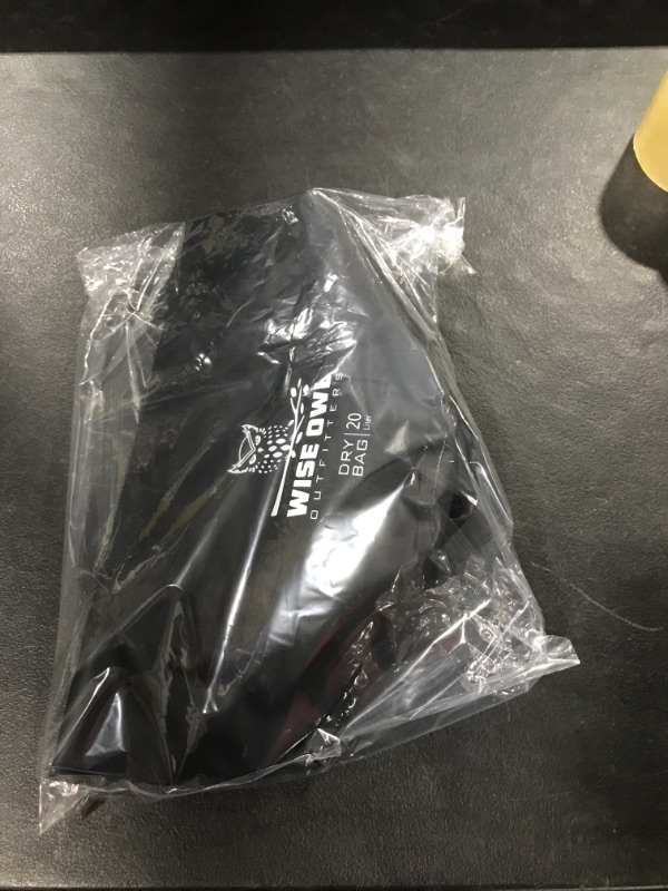 Photo 3 of  Waterproof Dry Bag Backpack - Thick, Durable Water Bag 20L Black