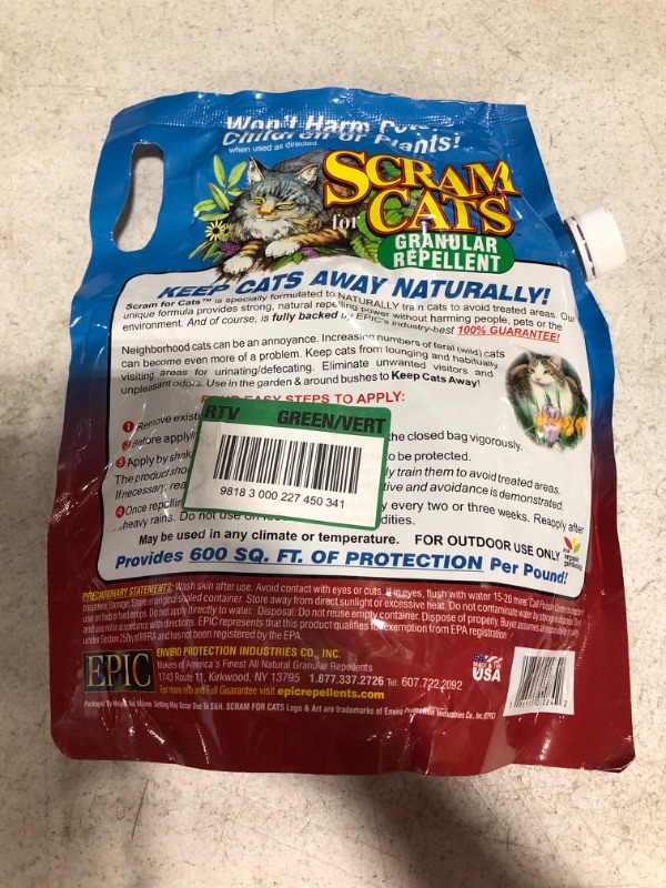 Photo 4 of 3.5 lbs. Granular Cat Repellent Bag
