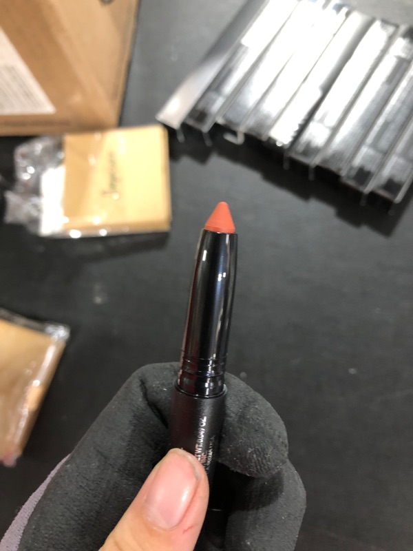 Photo 4 of **BOX LOT NEW** HAUS LABORATORIES By Lady Gaga: LE MONSTER MATTE LIP CRAYON, Spray Tan
