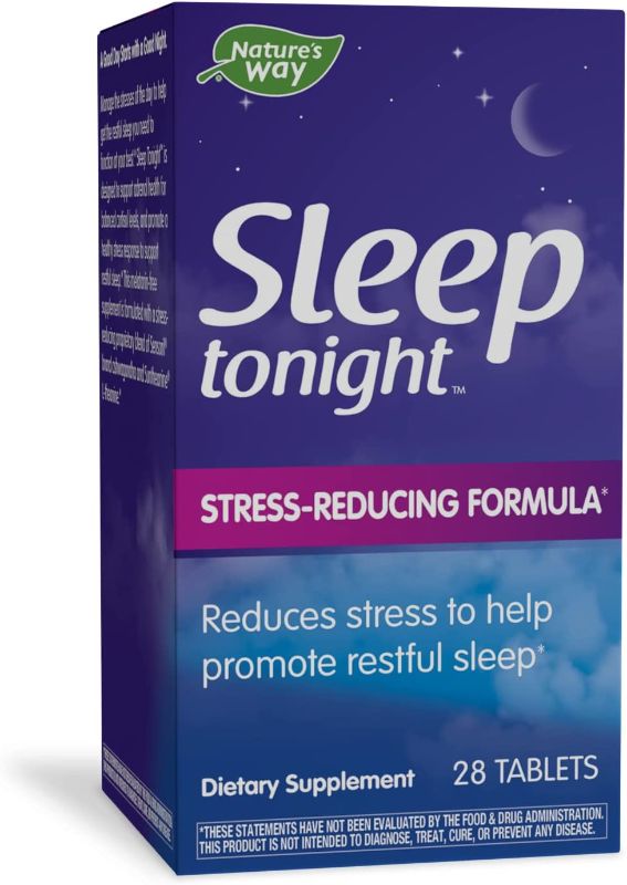 Photo 1 of Nature's Way Sleep Tonight, Stress-Reducing Sleep Aid*, 28 tablets
