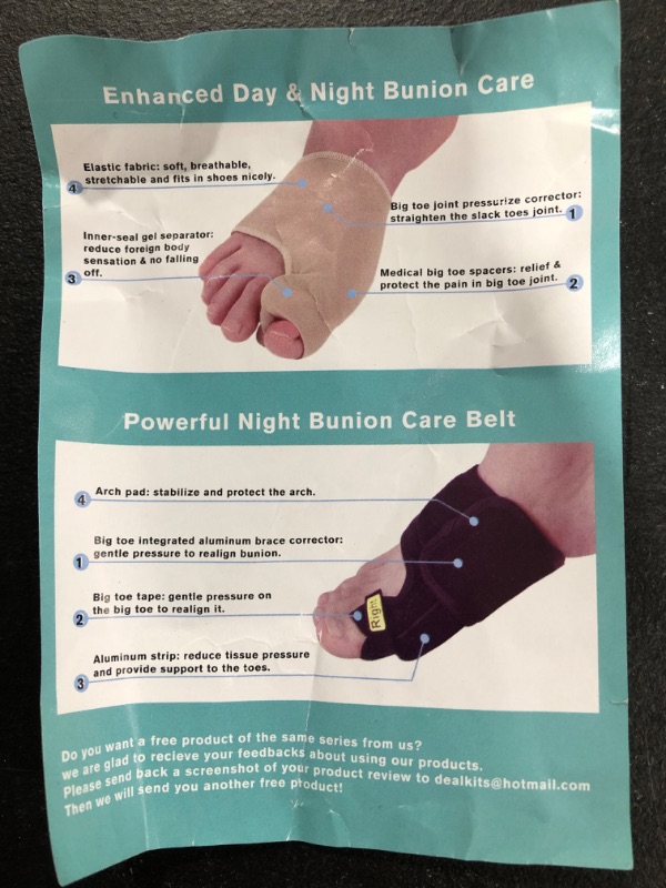 Photo 1 of bunion care belt