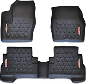 Photo 1 of 2013 - 2018 Ford Escape Floor Mats (Front & Rear Liners - 100% Weather Resistant ) 1st & 2nd Row Liners Fits All 2013, 2014, 2015, 2016, 2017, 2018 Escape Models (Including C-Max)
